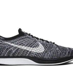 Nike Black and White Flyknit Sneakers